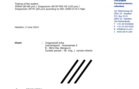 ISO12944 Zingaceram PU